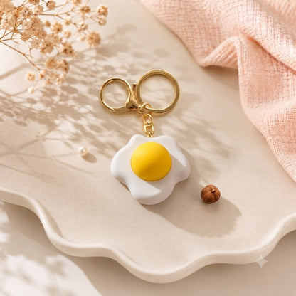 Kawaii Clicker Keychains | Aesthetic | Dumpling, Coffee, Ferrero, Egg, Keyboard