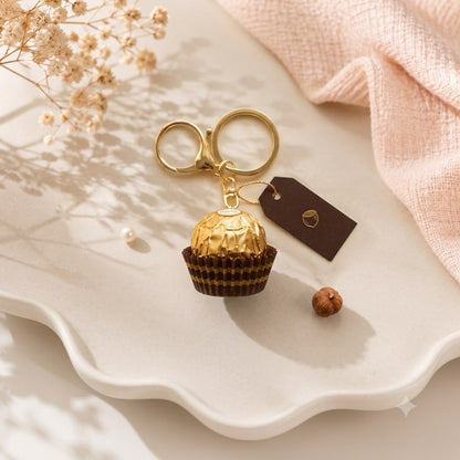 Kawaii Clicker Keychains | Aesthetic | Dumpling, Coffee, Ferrero, Egg, Keyboard
