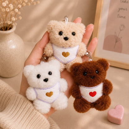 Kawaii Plushie Mini Bear Keychain & Bag Charm