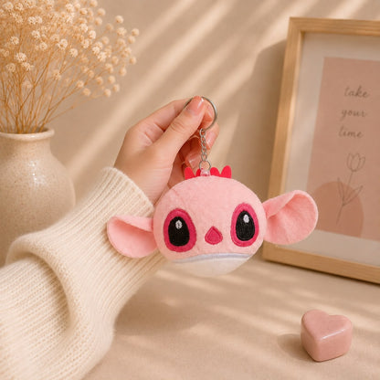 Stitch-Inspired Kawaii Plushie Keychain & Bag Charm