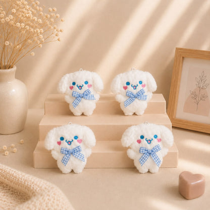 Cinnamoroll-Inspired Kawaii Plushie Keychain & Bag Charm
