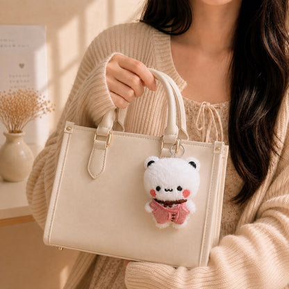 Dudu & Bubu Kawaii Bear Plushie Keychain & Bag Charm