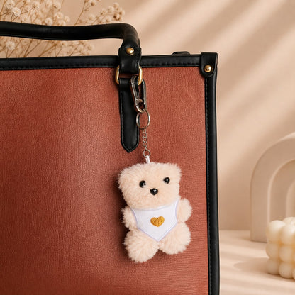 Kawaii Plushie Mini Bear Keychain & Bag Charm