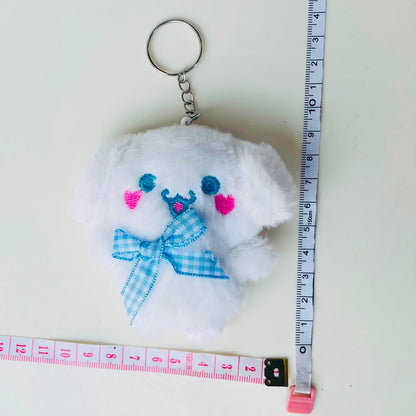Cinnamoroll-Inspired Kawaii Plushie Keychain & Bag Charm