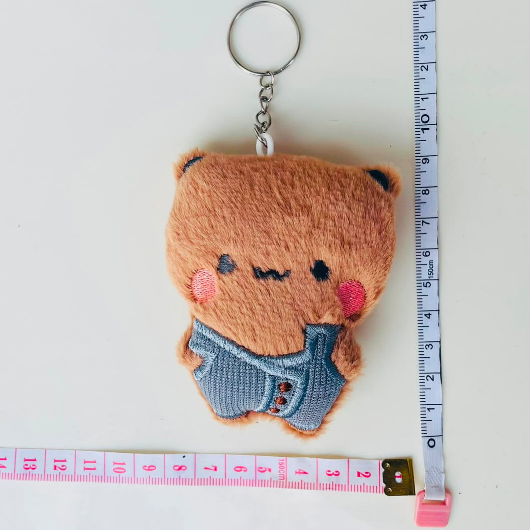 Dudu & Bubu Kawaii Bear Plushie Keychain & Bag Charm