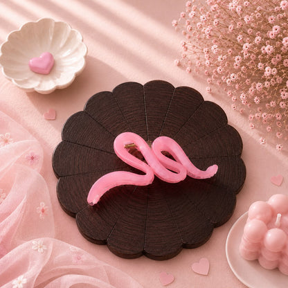 Swirl Hair Claw Clip – Pastel Matte Collection