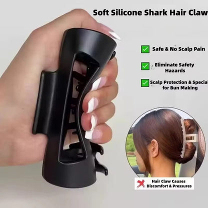 Flex Hair Claw Clip – Matte Round Edge | Non Breakable