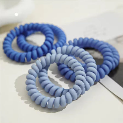 Spiral Hair Bands – Gradient Color Set (Pack of 1)