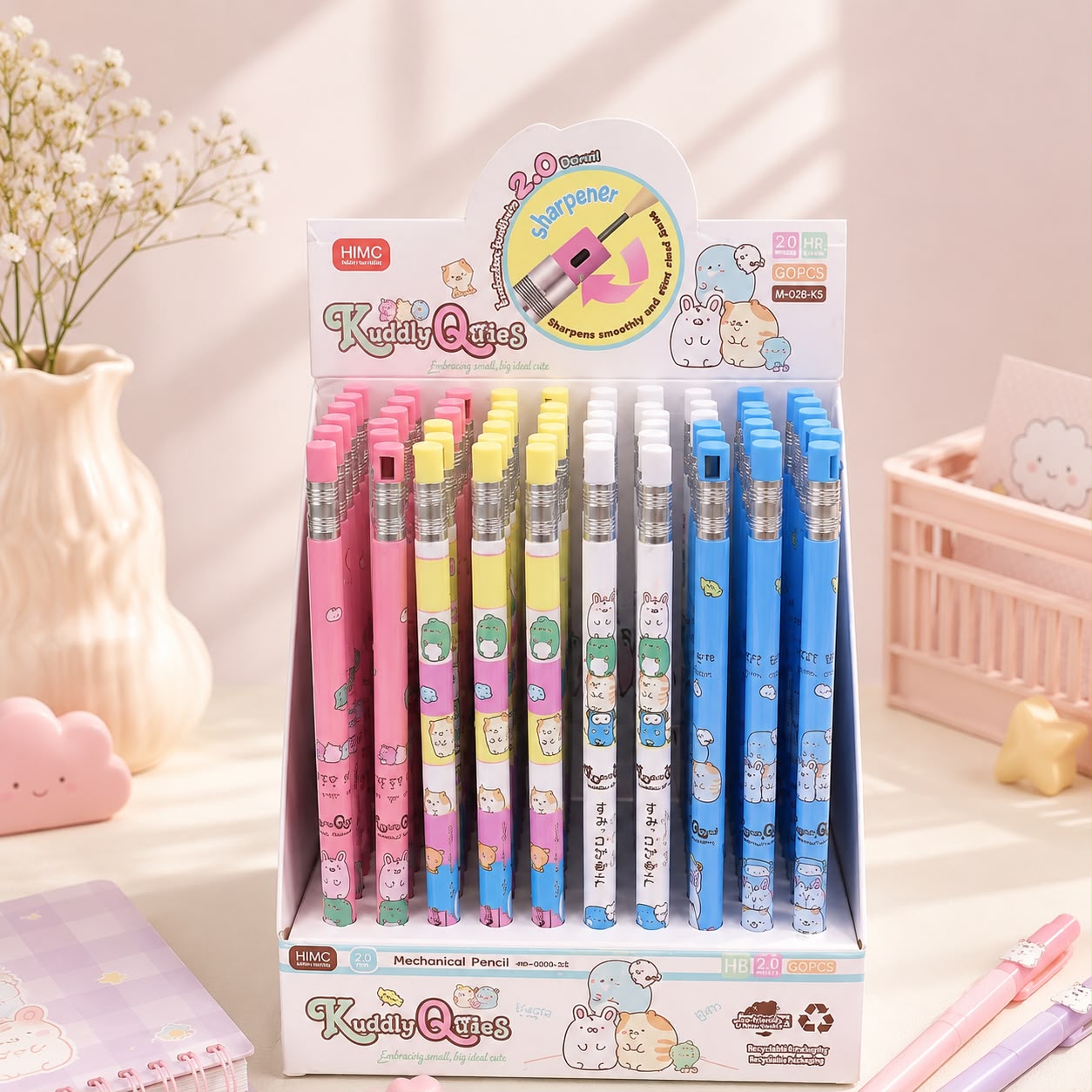 Mechanical Pencil Pack Of 8(Random Design)