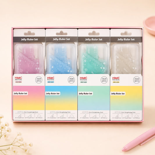 Pastel Jelly Geometry Set