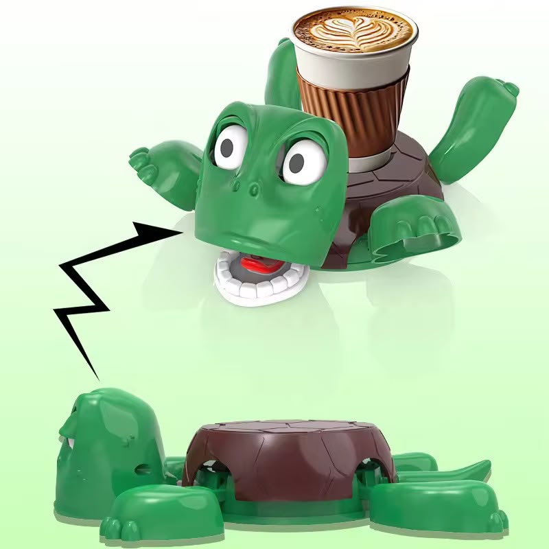 Turtle & Stitch Cup Holder Coaster – Cute Desk Cup Stand | Kawaii Home Decor