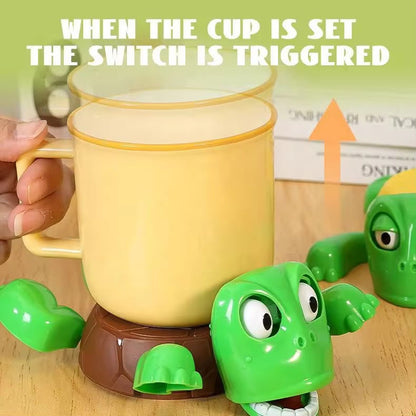 Turtle & Stitch Cup Holder Coaster – Cute Desk Cup Stand | Kawaii Home Decor