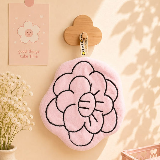 Kawaii Hanging Hand Towel | Cute Soft Towel | Quick Absorbent | Kawaii Characters
