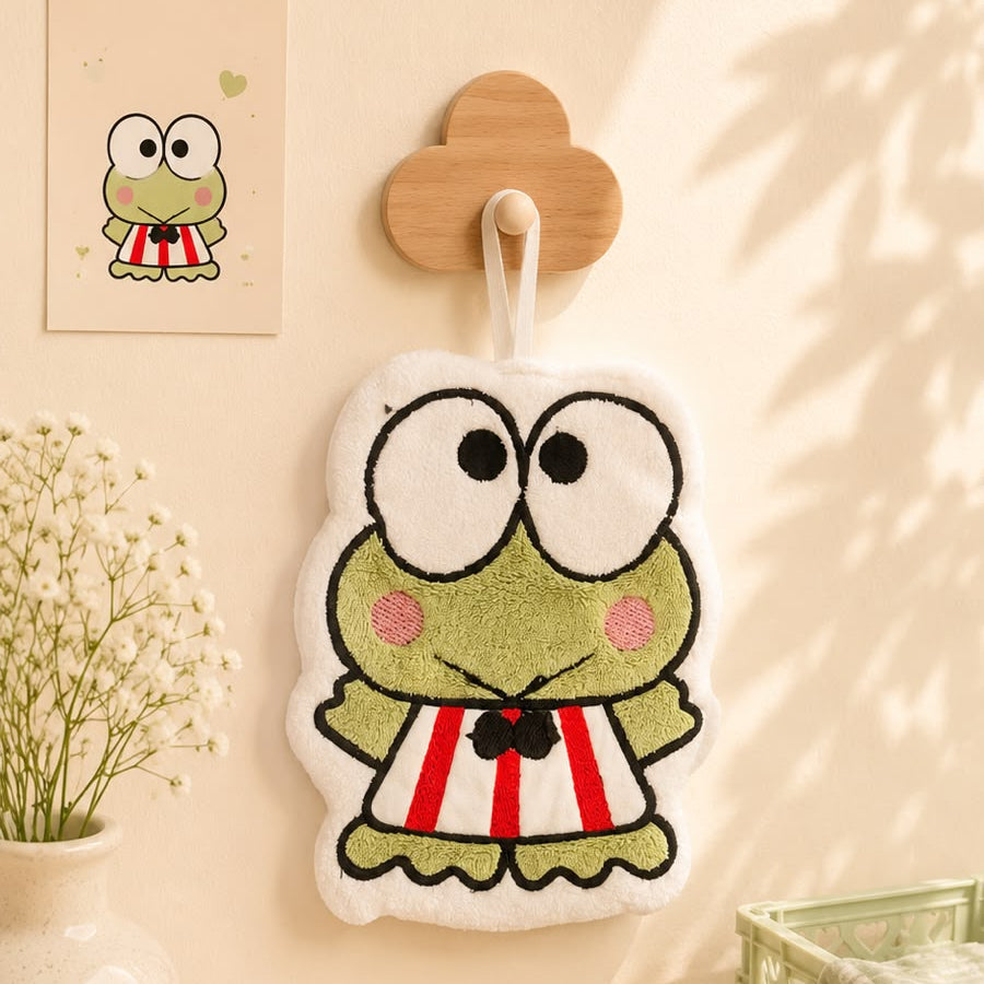 Kawaii Hanging Hand Towel | Cute Soft Towel | Quick Absorbent | Kawaii Characters