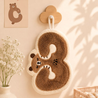 Kawaii Hanging Hand Towel | Cute Soft Towel | Quick Absorbent | Kawaii Characters