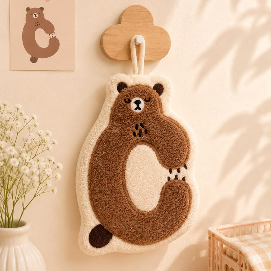Kawaii Hanging Hand Towel | Cute Soft Towel | Quick Absorbent | Kawaii Characters