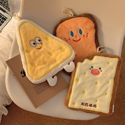 Kawaii Food Print Hanging Hand Towel | Quick Absorbent | Cute Soft Towels
