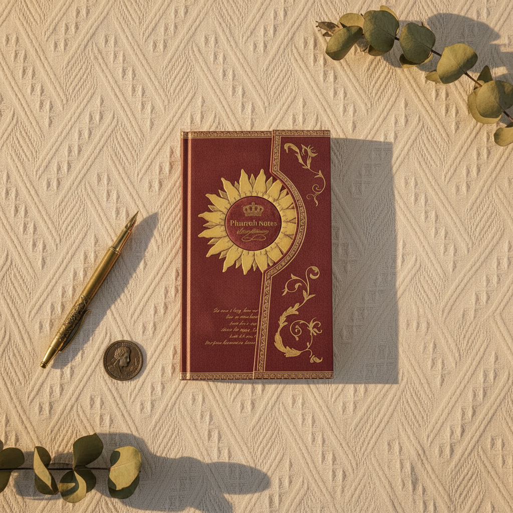 Pharaoh Notes – Burgundy Clean