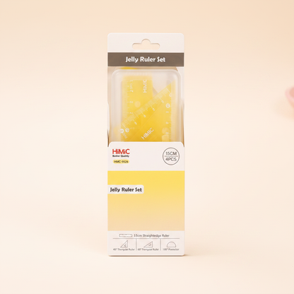 Yellow Jelly Ruler Set